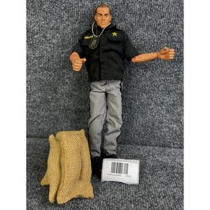 Vintage‎ 1998 Hasbro G.I. Joe 12" Loose  Action Figure Posable Sheriff Vintage